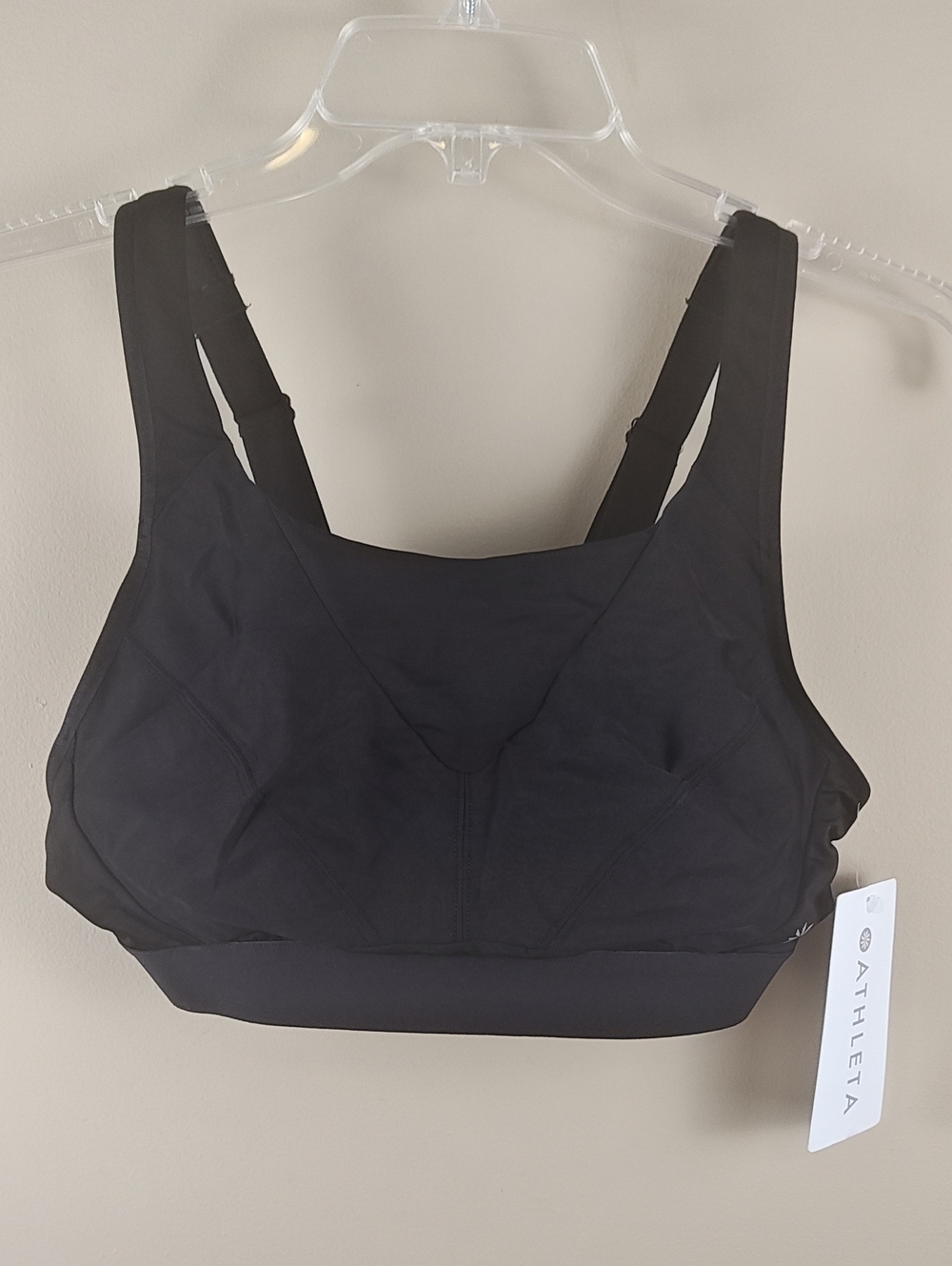 NWT Athleta Black Invincible Bra